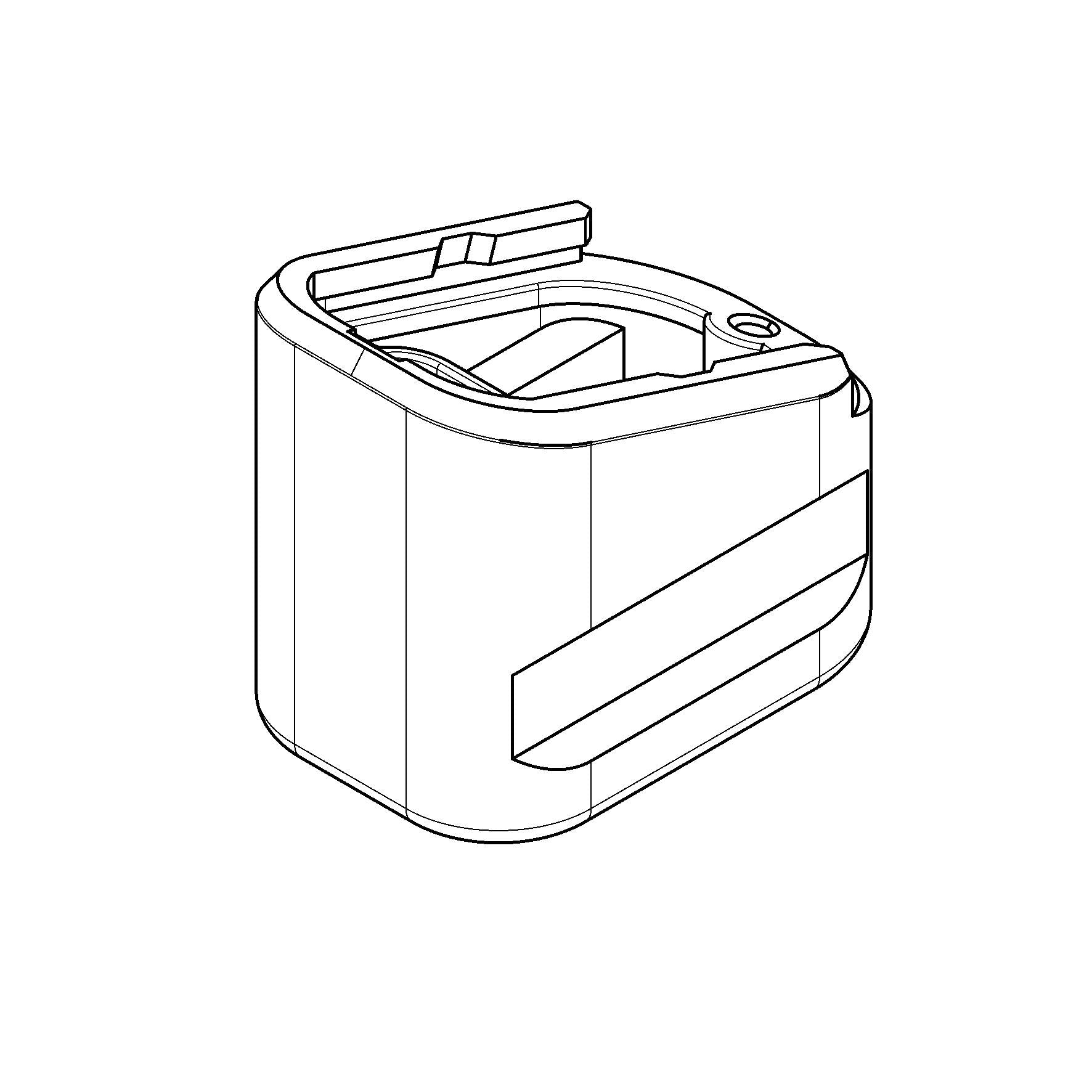 [FICHIER NUMÉRIQUE] Extension de chargeur split G17 - 3D MJF Ultra light 30 billes