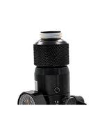 Balystik Bouchon en aluminium CNC pour bouteille HPA avec joints - Black Ops